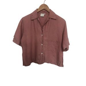 Deiji  Studio 100% Linen Top
